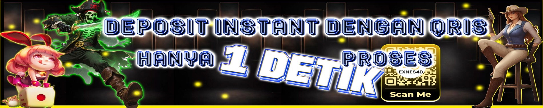 DEPOSIT DENGAN QRIS DI EX4D EXNES4D